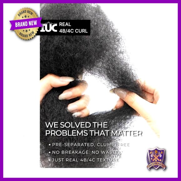 4C Afro Kinky Curly Human Hair Bundle 16 Inch 50g for Braiding Twists